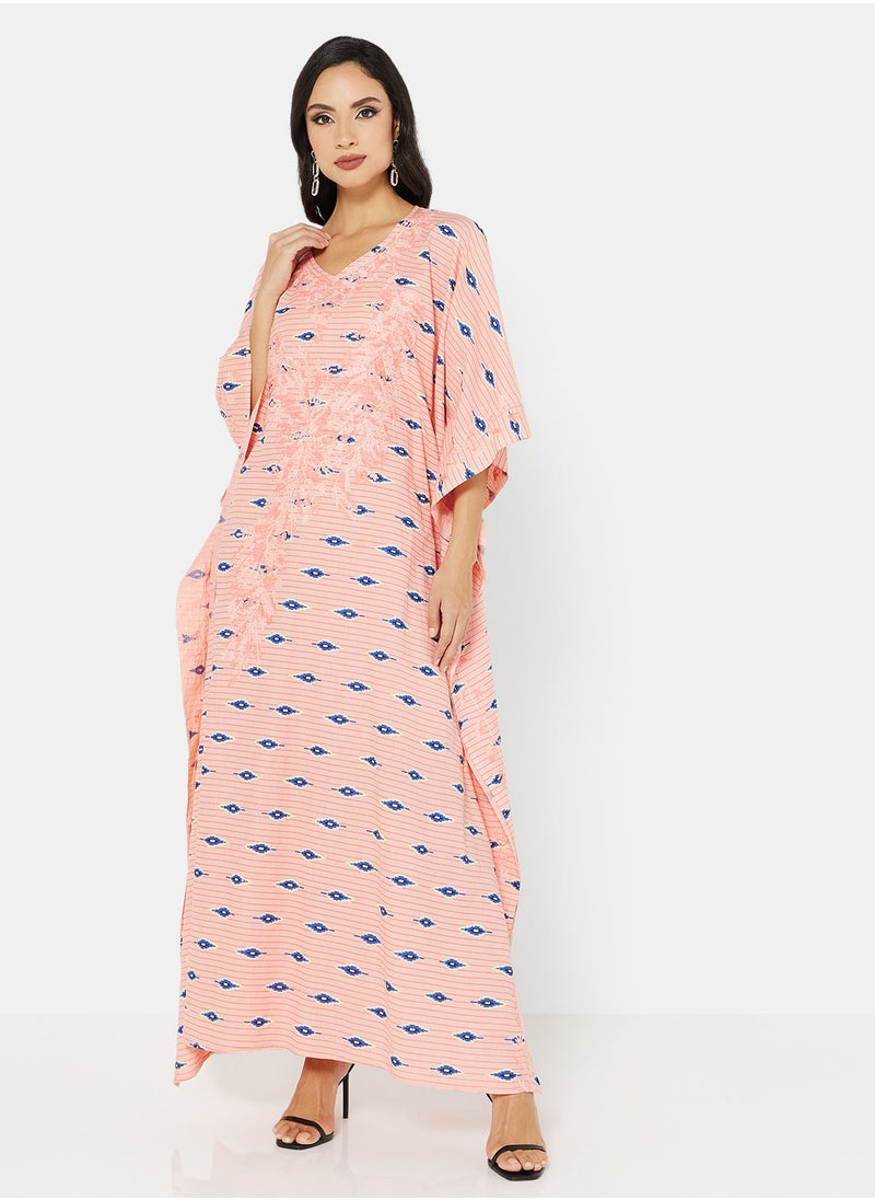 ARABIAN CLOSET EMBROIDERED KAFTAN  - Image 1