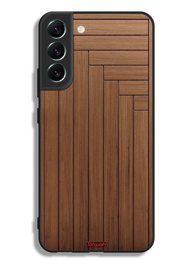 Tolwak Samsung Galaxy S22 5G Protective Case Cover Door Pattern - Image 2