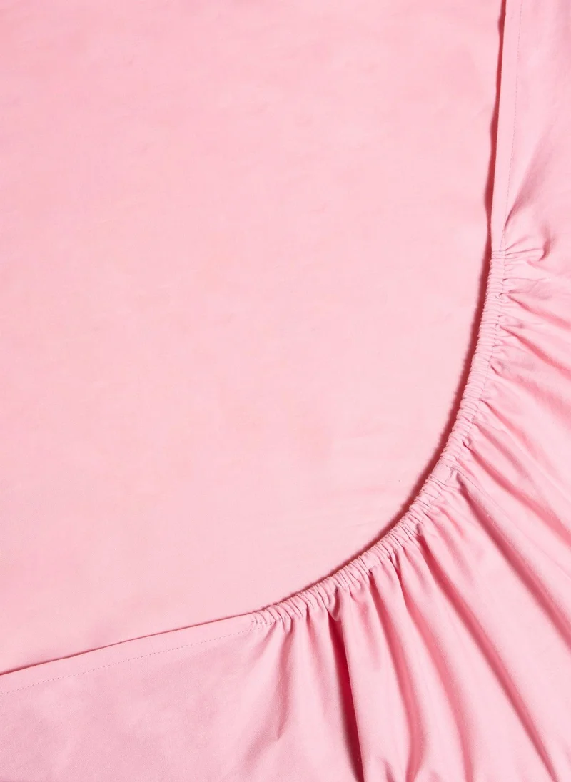 Matalan Pink Fitted Bed Sheet
