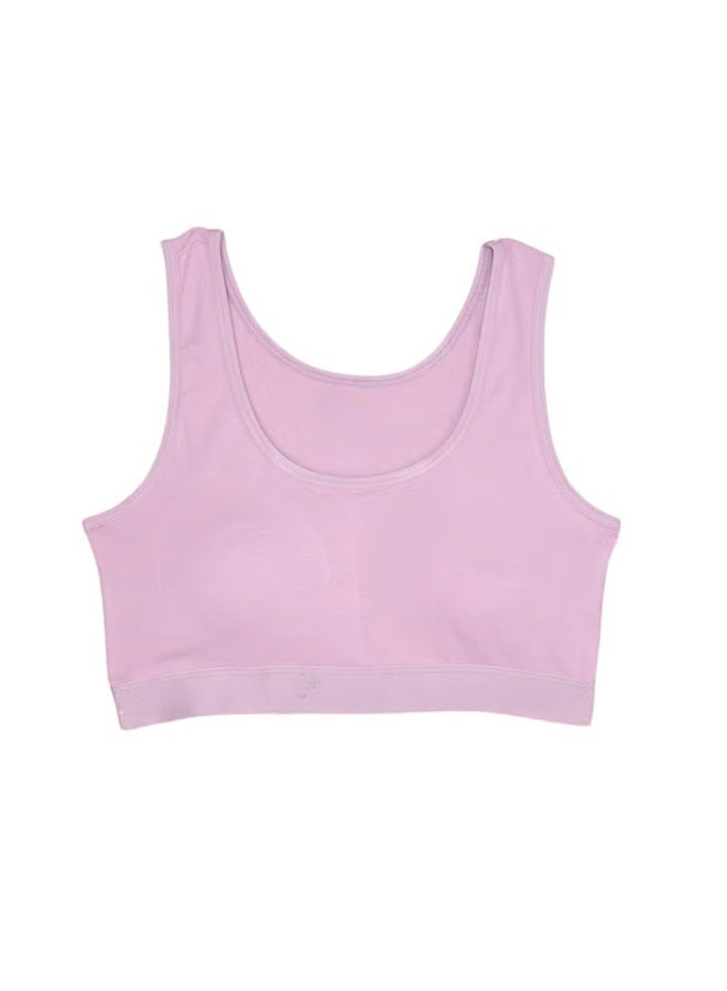 karma® Women Comfort Soft Padded Bra - Rose Pink - Image 3