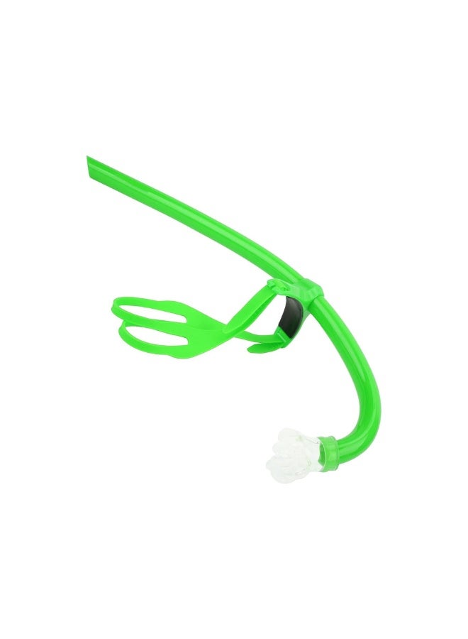 Front-mounted swimming snorkel with silicone mouthpiece | Comfortable swim snorkel for training and snorkeling - Image 1