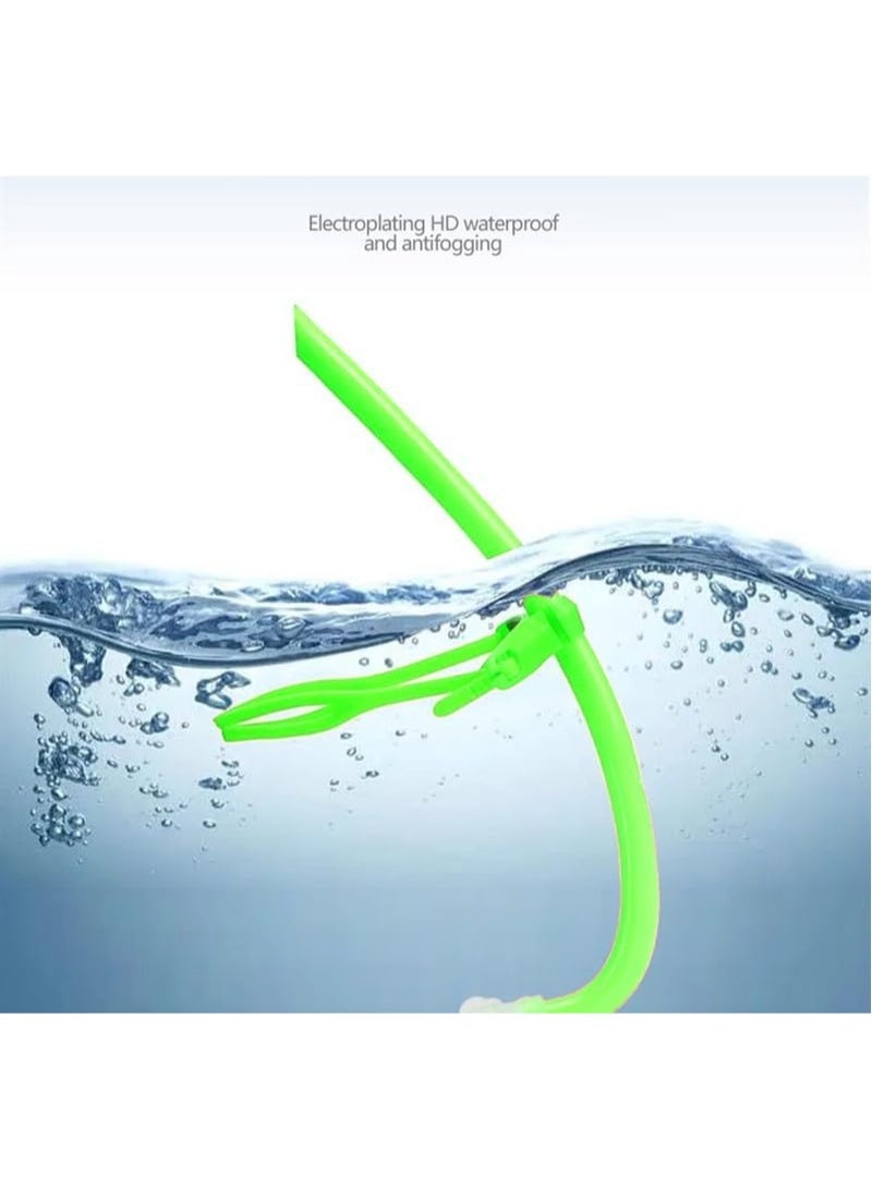 Front-mounted swimming snorkel with silicone mouthpiece | Comfortable swim snorkel for training and snorkeling - Image 2
