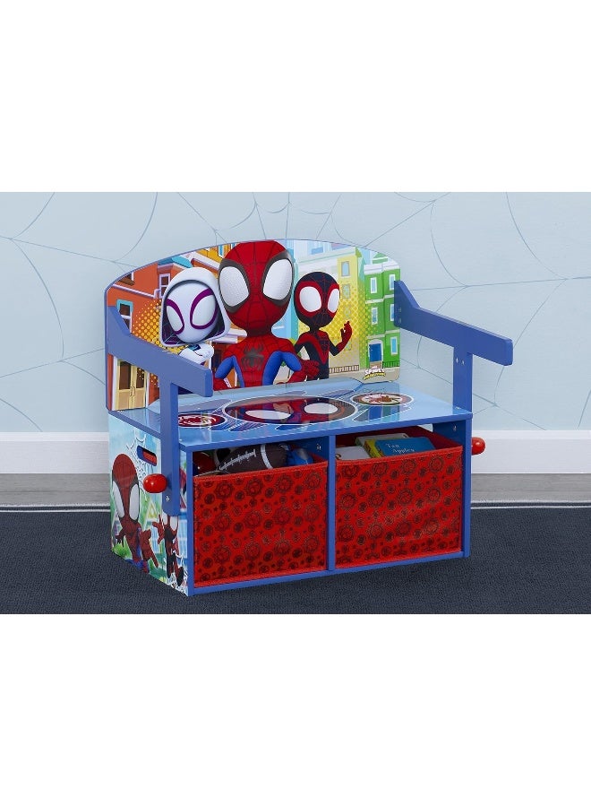 Delta CHILDREN مقعد النشاط القابل للتحويل للأطفال من دلتا تشيلدرن - معتمد من غرينغارد جولد، مارفل سبايدي وأصدقائه المذهلين - Image 2