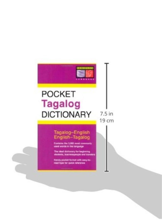 Pocket Tagalog Dictionary: Tagalog-English English-Tagalog  - Image 3