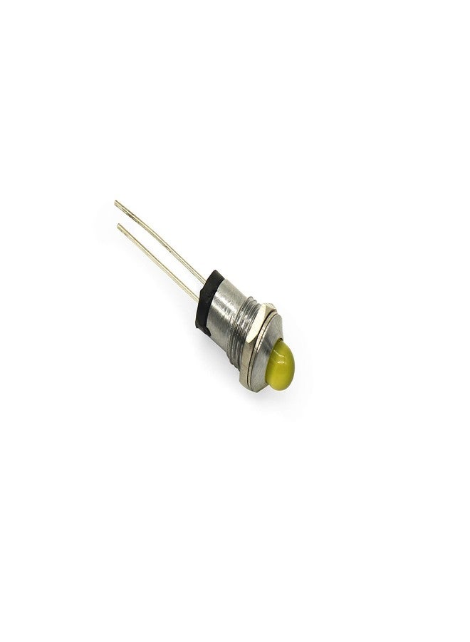 Electronicspices 10PCS 5mm LED Holder Chrome Metal Silver Covered - Image 5