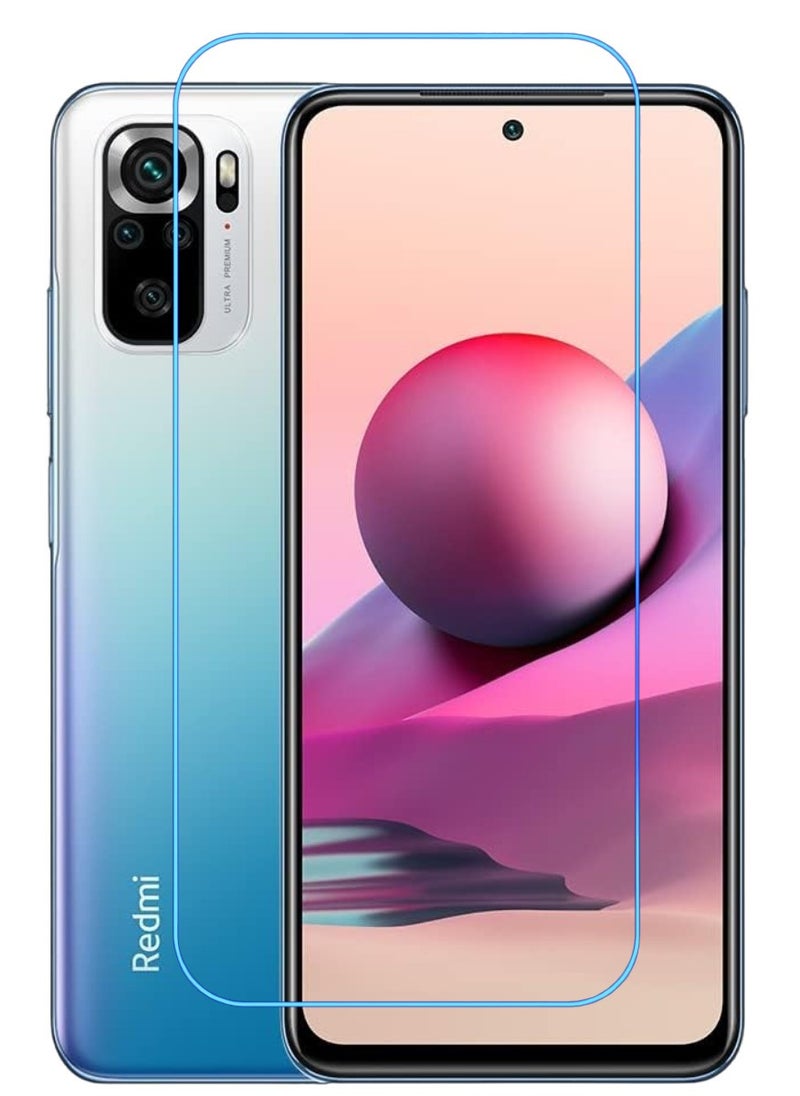 ACLIX Antistatic ESD Dustproof Premium Quality High Definition Clear Tempered Glass Screen Protector Designed For Xiaomi Redmi Note 10 - Image 1