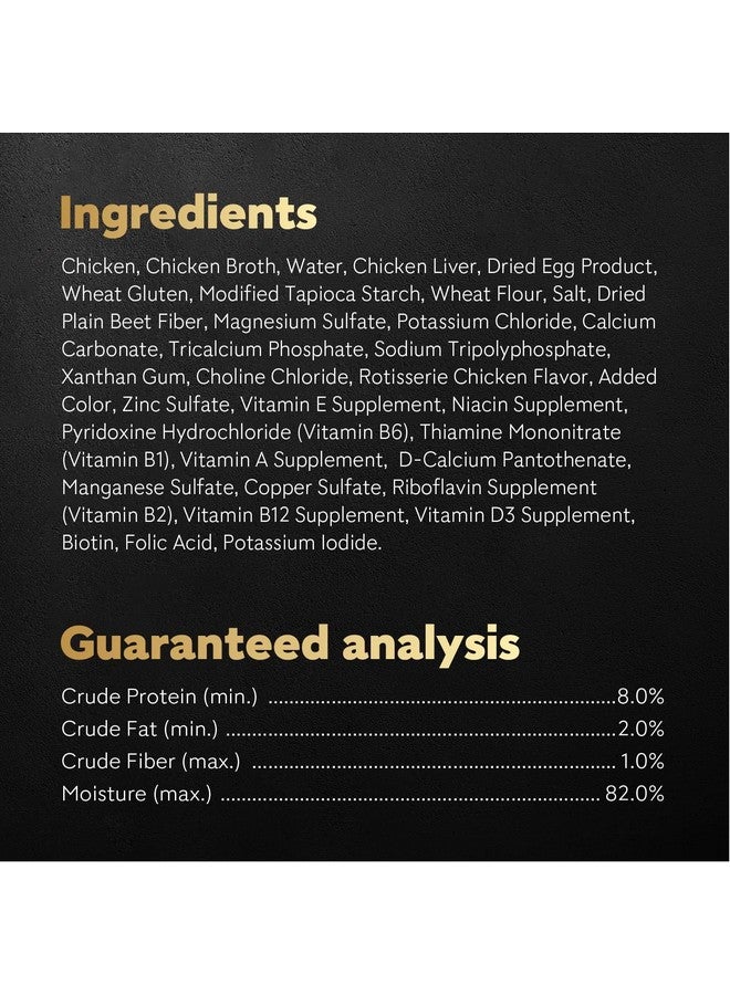 Cesar Filets in Gravy Wet Dog Food Rotisserie Chicken Flavor, 1.76 oz. Mini-Pouch, 20 Pack - Image 3