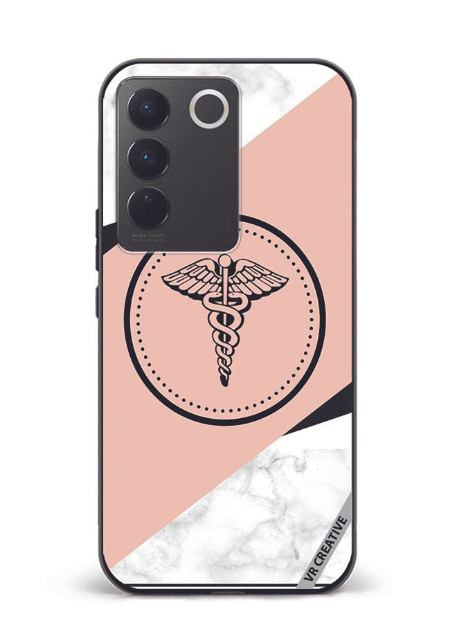 VR CREATIVE Protective Case Cover For Vivo V27e Doctor2 Design Multicolour - Image 1
