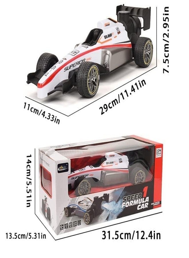 DD WORLD Gesture Rc Stunt Car for Boys Girls,4Wd 2.4Ghz Remote Control Gesture Sensor Toy Cars Drift Twist Offroad with Light Music for Kids Birthday Gift (Metal RC Climbing) (Formula Racing Car) - Image 5