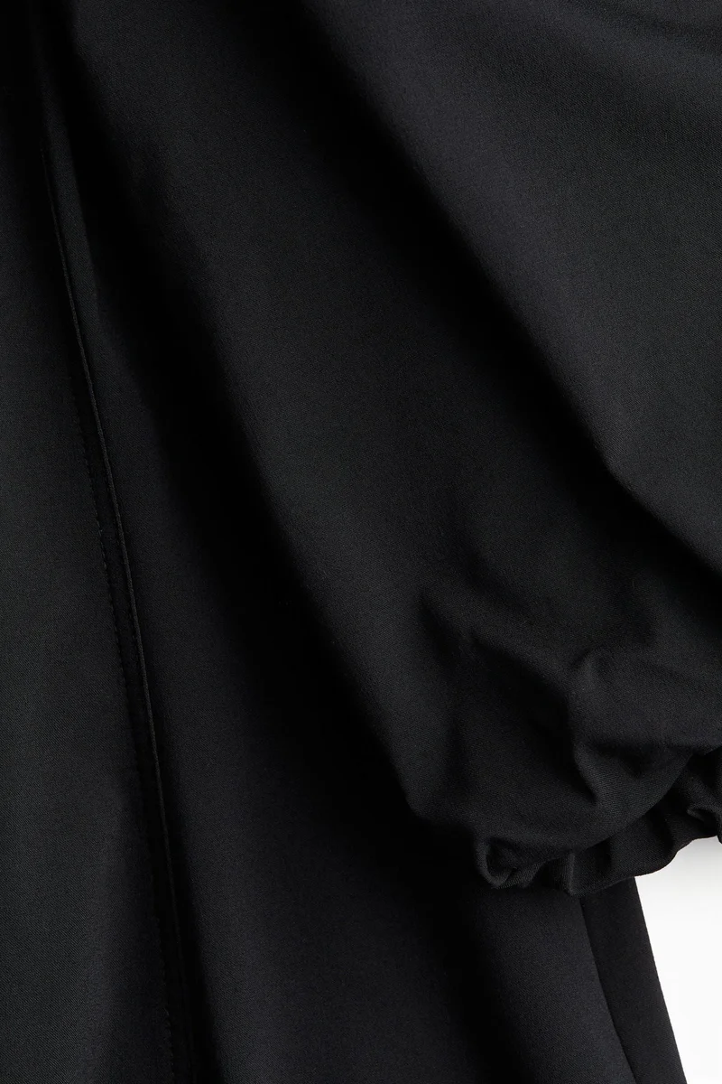 اتش اند ام فستان بأكمام بالون