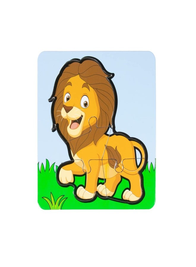 سكودل لعبة Skoodle My First Puzzle Jungle للأطفال من عمر 3 سنوات فما فوق، ألغاز حيوانات للأطفال، ألعاب تعليمية للبنات والأولاد - Image 5