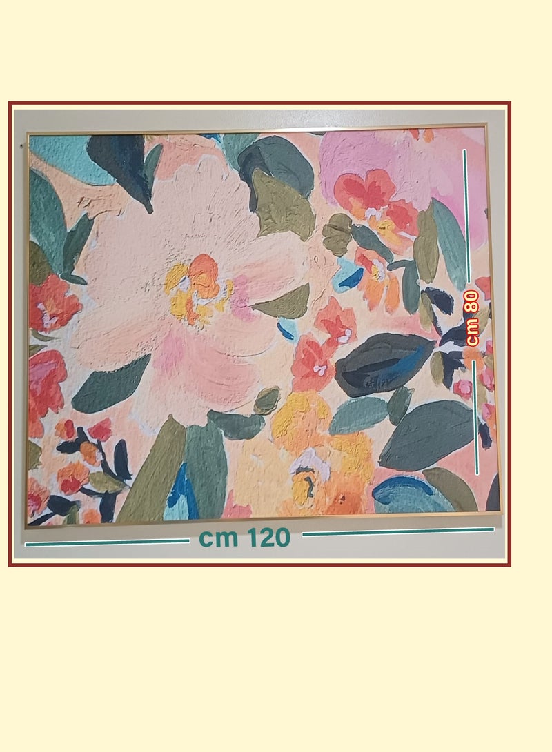 Wall Decor Painting 120*26*80cm - Image 1