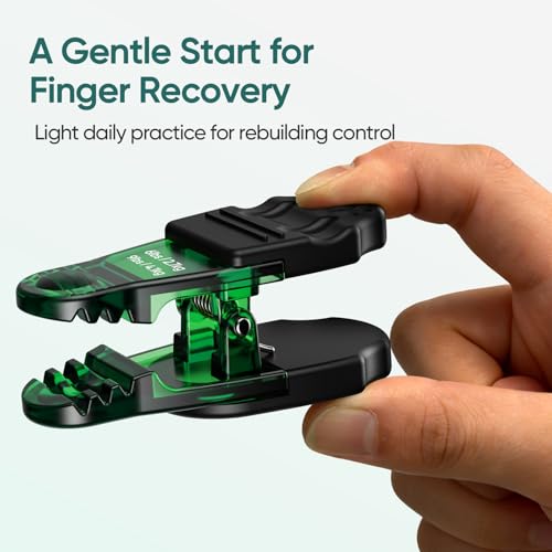 FitBeast Finger Exerciser Set, Pinch Clips & Finger Extension Bands for Hand Therapy, Grip Strength, Dexterity & Hand Rehab - Image 2