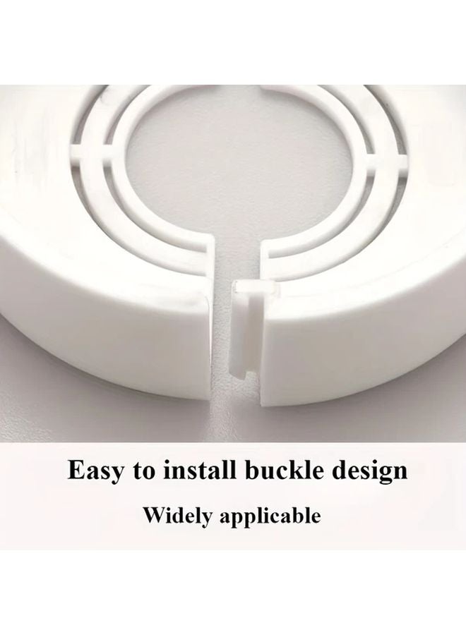 Black Shower Head Cover Angle Valve Faucet Hole Cover Heating Pipe Water Pipe Cover - Image 5