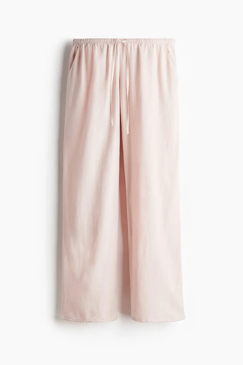 اتش اند ام بنطلون برباط وقصّة مستقيمة