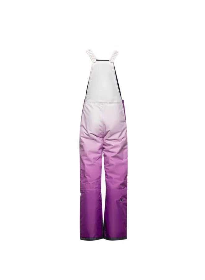 Arctix Kids Insulated Snow Bib Overalls, Amethyst Ombre, Small - Image 3