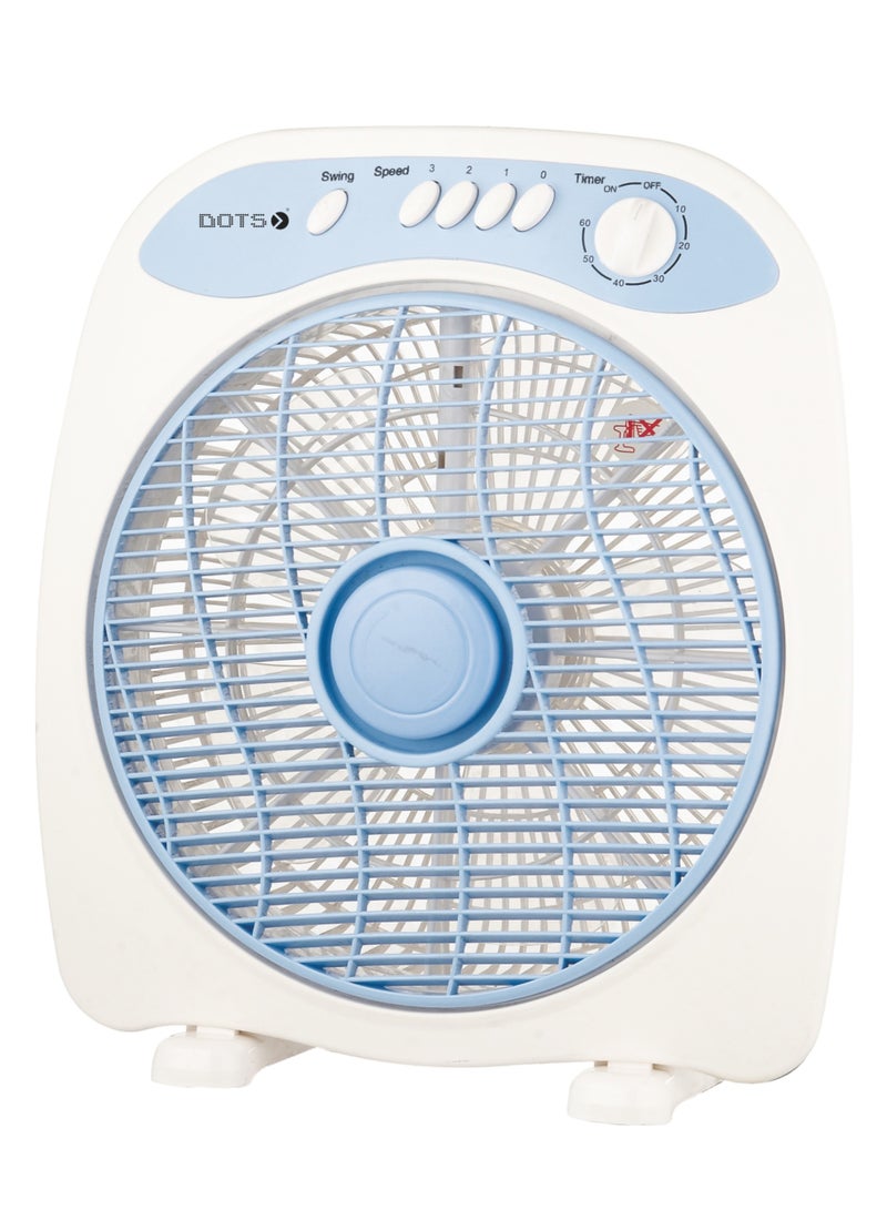دوتس مروحة دوتس تعمل على كهرباء- مراوح للطاولات - TFB-30B، ابيض - Image 1