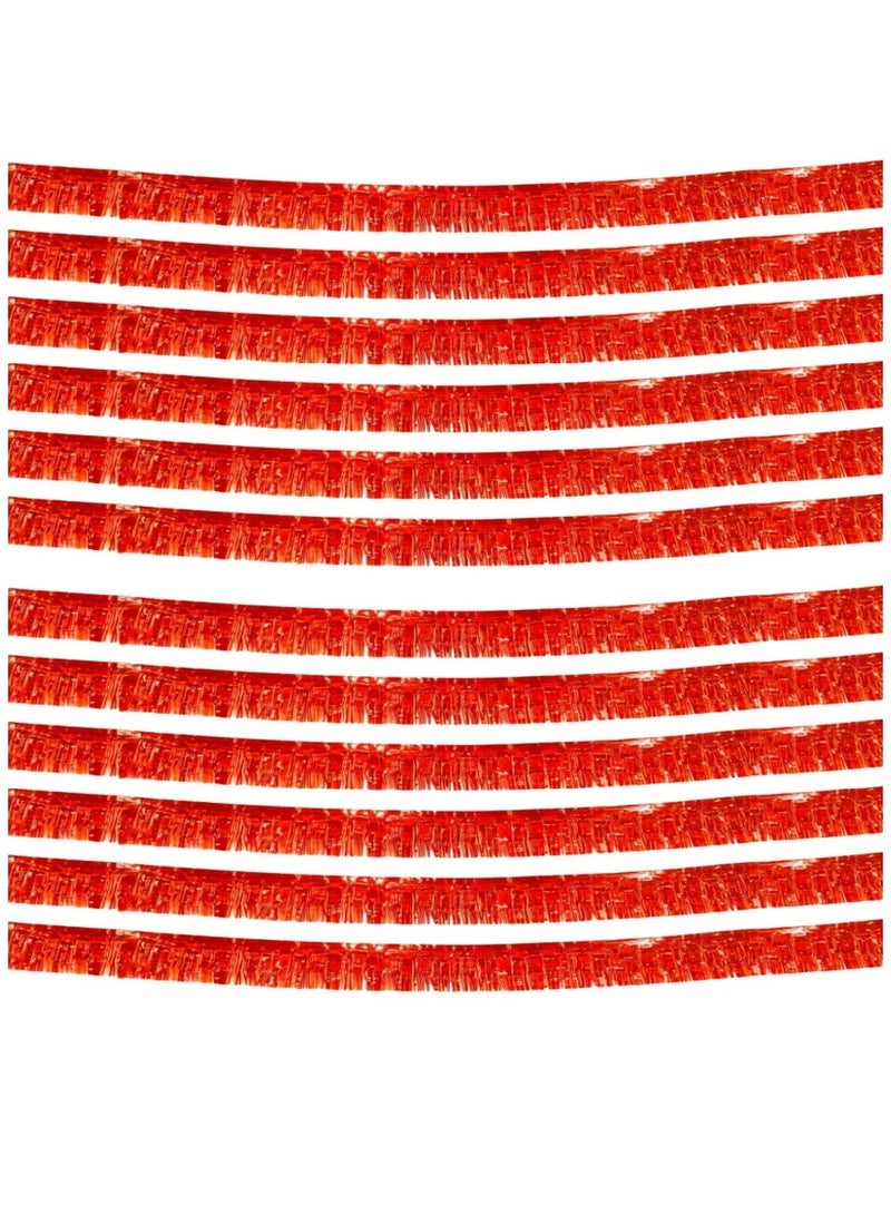 آنا خلفية حفلة عيد ميلاد لامعة 30*200 سم، تتضمن 12 شريط من الخيوط المتلألئة للتزيين - Image 1