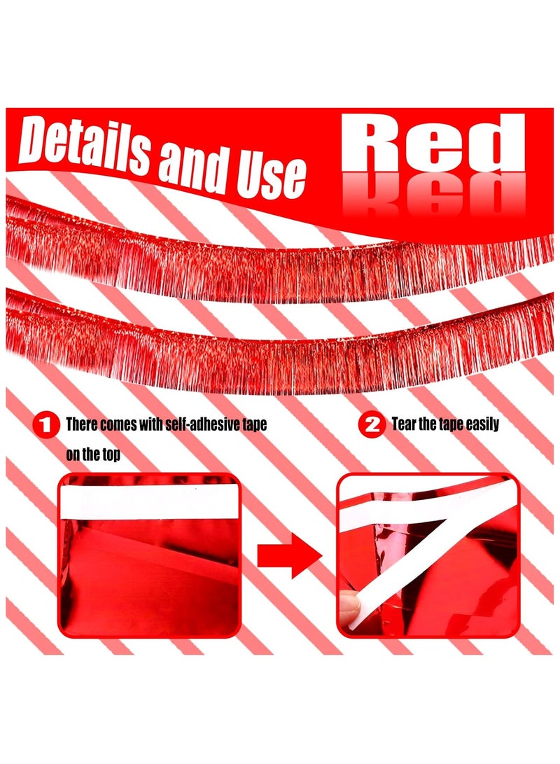 آنا خلفية حفلة عيد ميلاد لامعة 30*200 سم، تتضمن 12 شريط من الخيوط المتلألئة للتزيين - Image 5