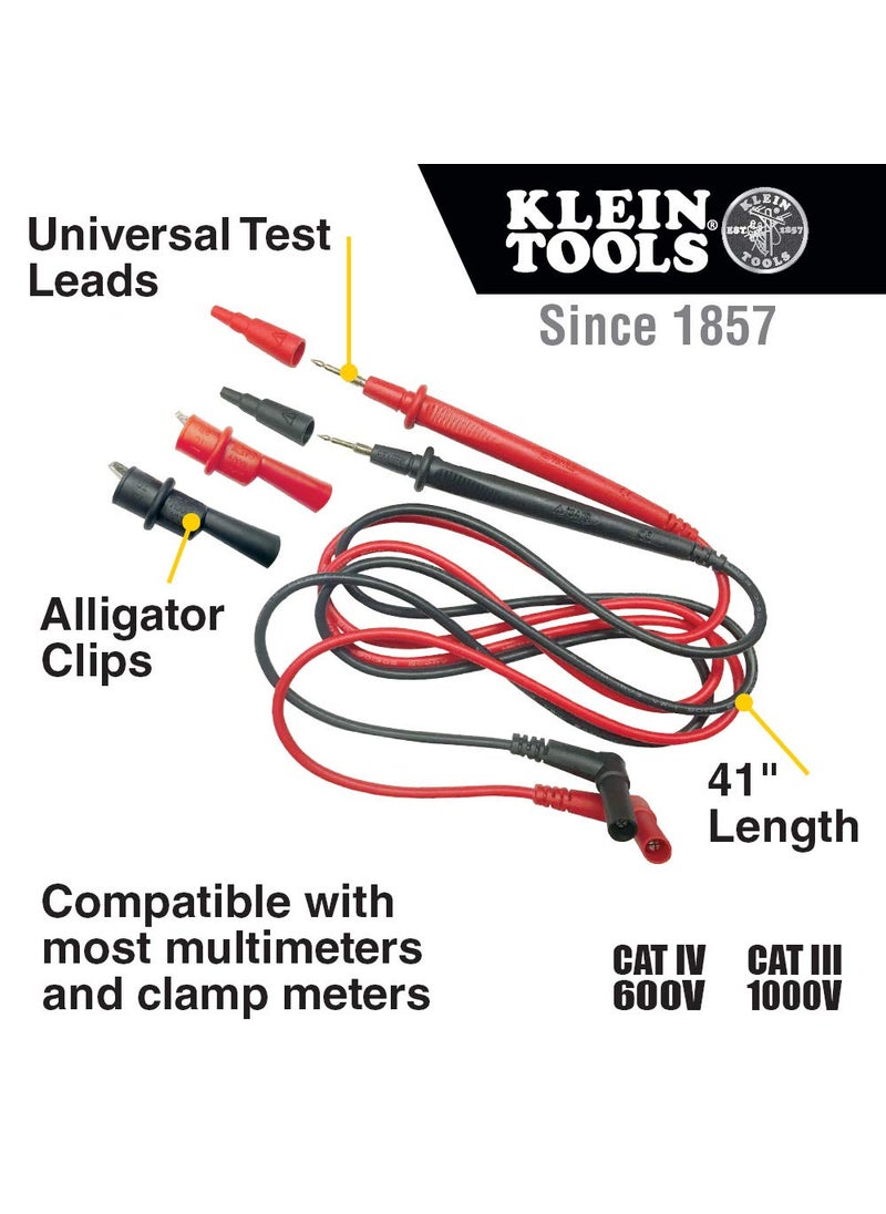 Klein Tools Klein Tools 69410 Replacement Test Lead Set, Right Angle  - Image 2