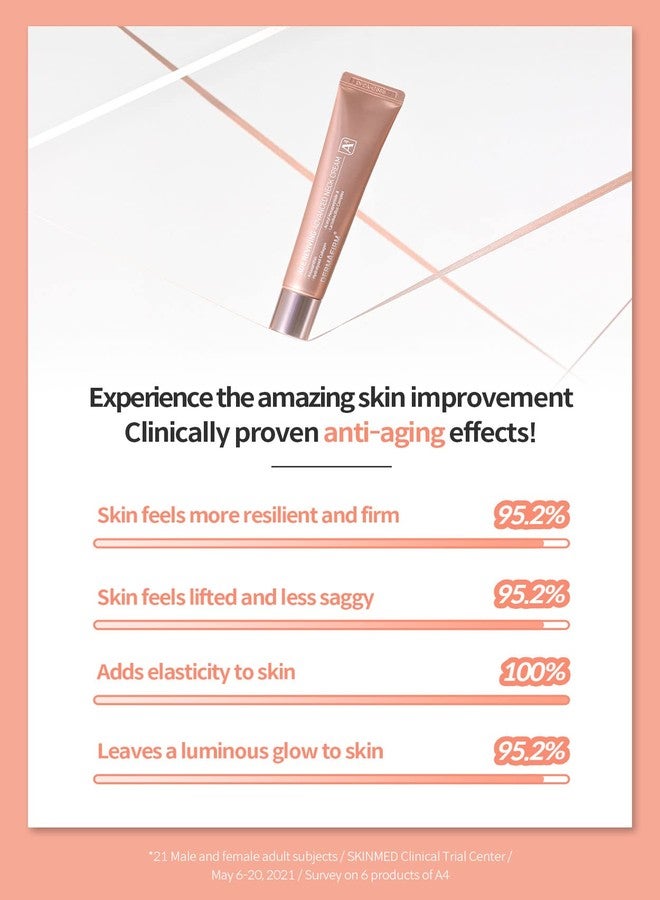 Dermafirm كريم الرقبة المتقدم لشد البشرة من ديرمافيرم - 4A | كريمات العناية بالبشرة الكورية لشد وتماسك البشرة مع الكولاجين أستازوم وبيبتيد لجميع أنواع البشرة بدون تجارب على الحيوانات وبدون بارابين 1.35 أونصة سائلة - Image 5