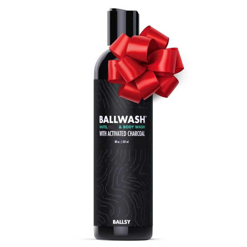 Ballsy Ballwash Charcoal Body Wash for Men - Moisturizing Menâ€™s Bodywash with Coconut Oil â€“ Soap for Men & Great for your Most Intimate Areas, 8oz - Image 2