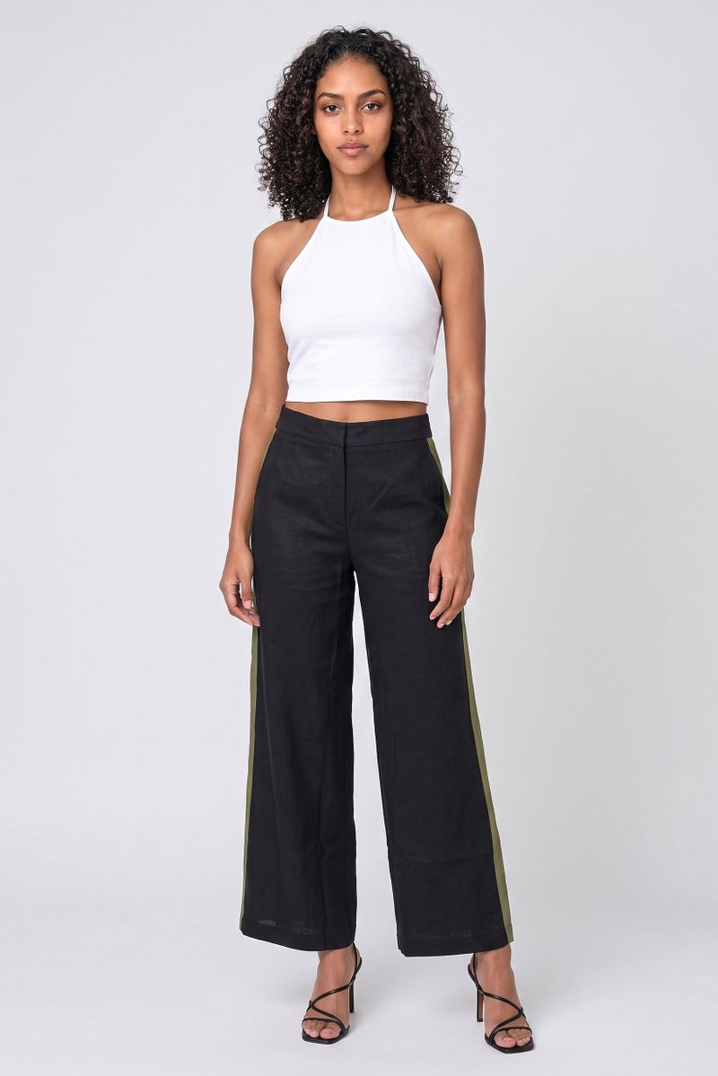 Threadbare Women Regular Fit Solid Wide Leg Pants, Multicolor - Image 2