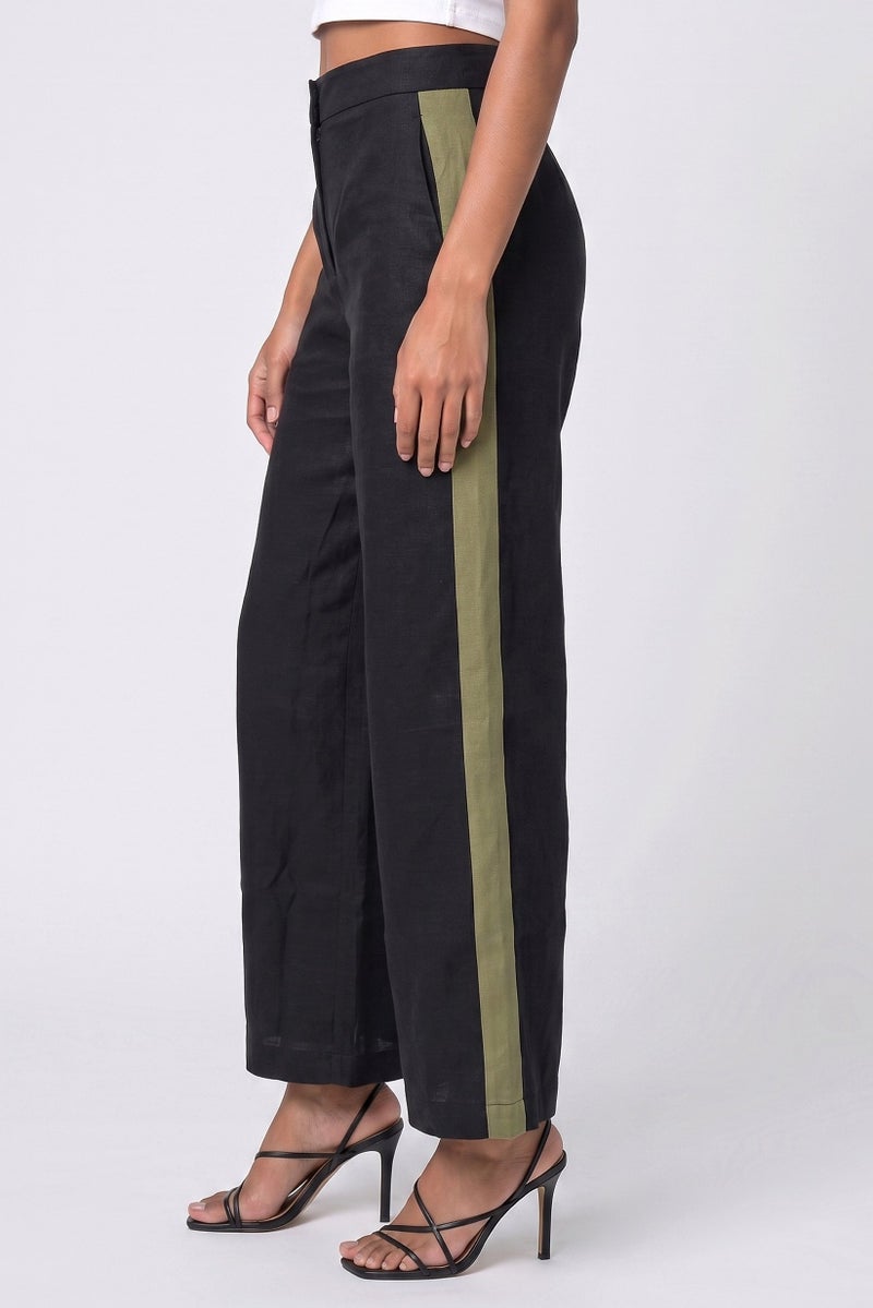Threadbare Women Regular Fit Solid Wide Leg Pants, Multicolor - Image 3