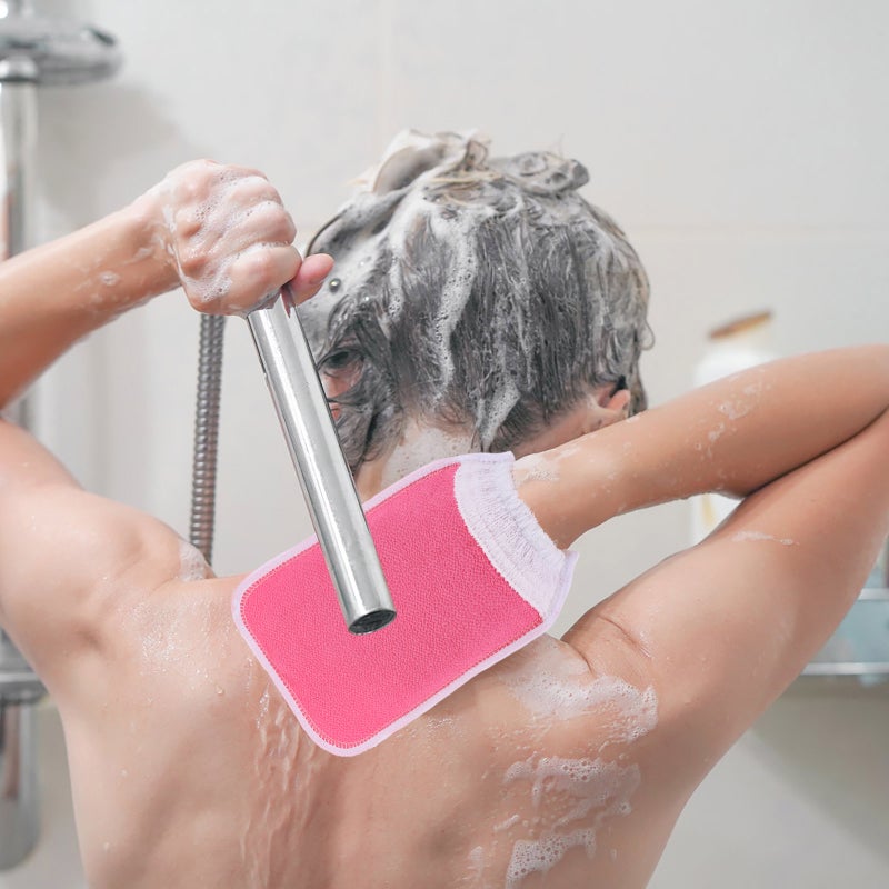 2Pcs Rub Mud Decontamination plant Thickening Scrub Towels Bath Gloves - Image 3