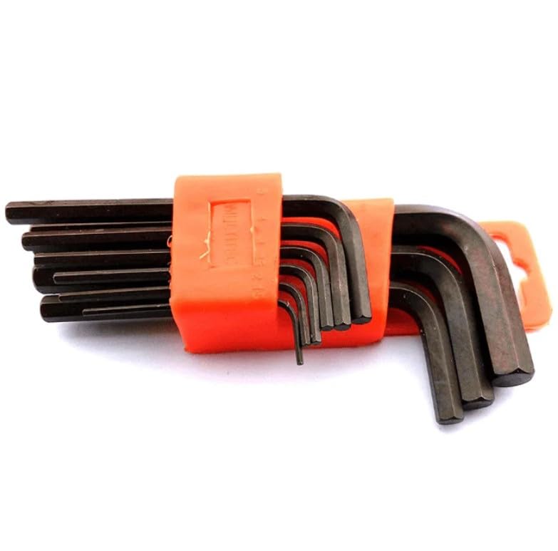 Robocraze Robocraze MULTITEC Hex Short Allen Key Standard Set 1510 MM Set of 9  - Image 1