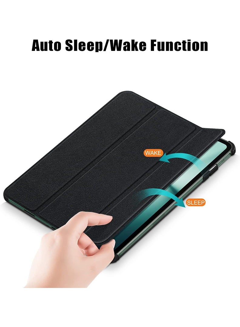 Theodor Protective Flip Case For Oppo Pad 2 With Trifold Stand Auto Wake Sleep Shockproof Cover Lovers - Image 4