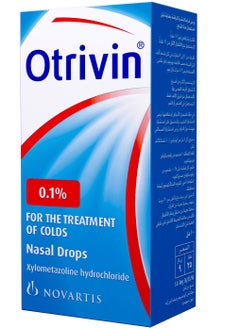 OTRIVIN Pack Of 2 OTRIVIN ADULT DROPS 0.1%  - Image 2