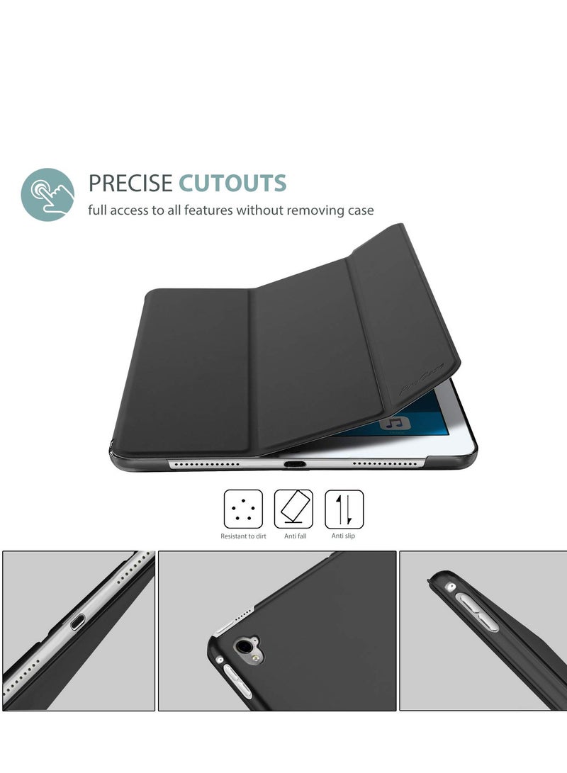 Procases Ipad Pro 9.7 Case 2016 Old Model Ultra Slim Lightweight Stand Smart Case Shell With Translucent Frosted Back Cover For Ipad Pro 9.7 Inch A1673 A1674 A1675 Black - Image 2