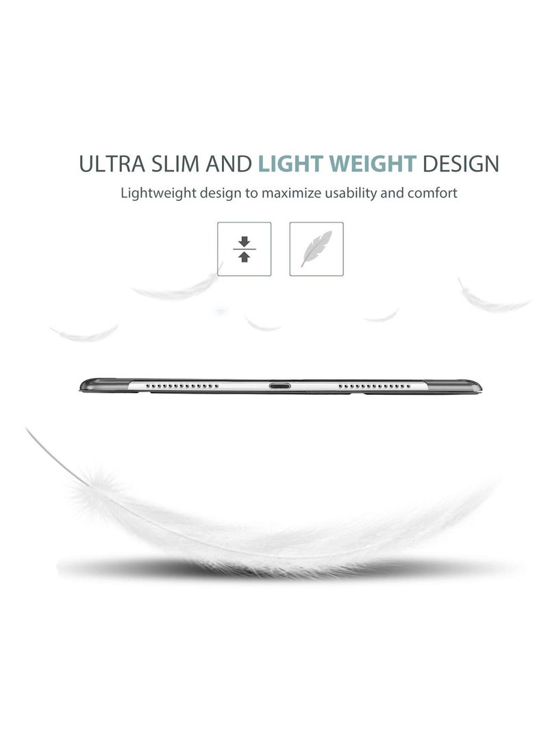 Procases Ipad Pro 9.7 Case 2016 Old Model Ultra Slim Lightweight Stand Smart Case Shell With Translucent Frosted Back Cover For Ipad Pro 9.7 Inch A1673 A1674 A1675 Black - Image 4