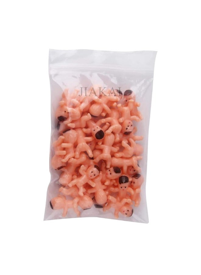 JIAKAI 36pcs Mini Plastic Babies for Baby Shower, ice Cube Game, Party Decorations, Baby Toys - Image 1