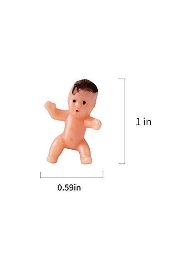JIAKAI 36pcs Mini Plastic Babies for Baby Shower, ice Cube Game, Party Decorations, Baby Toys - Image 5