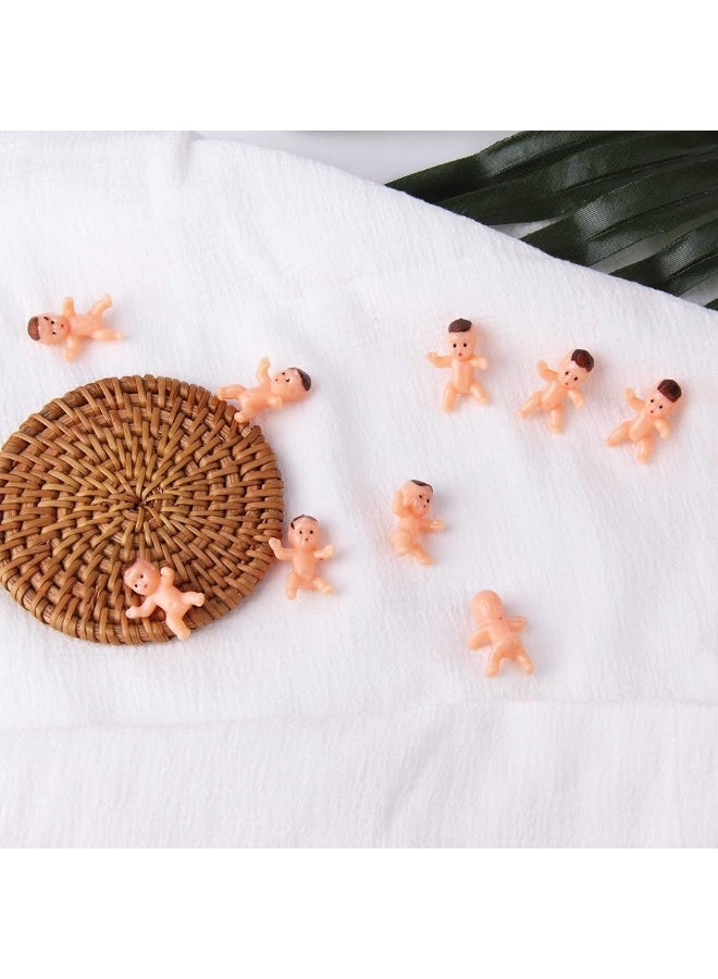 JIAKAI 36pcs Mini Plastic Babies for Baby Shower, ice Cube Game, Party Decorations, Baby Toys - Image 3