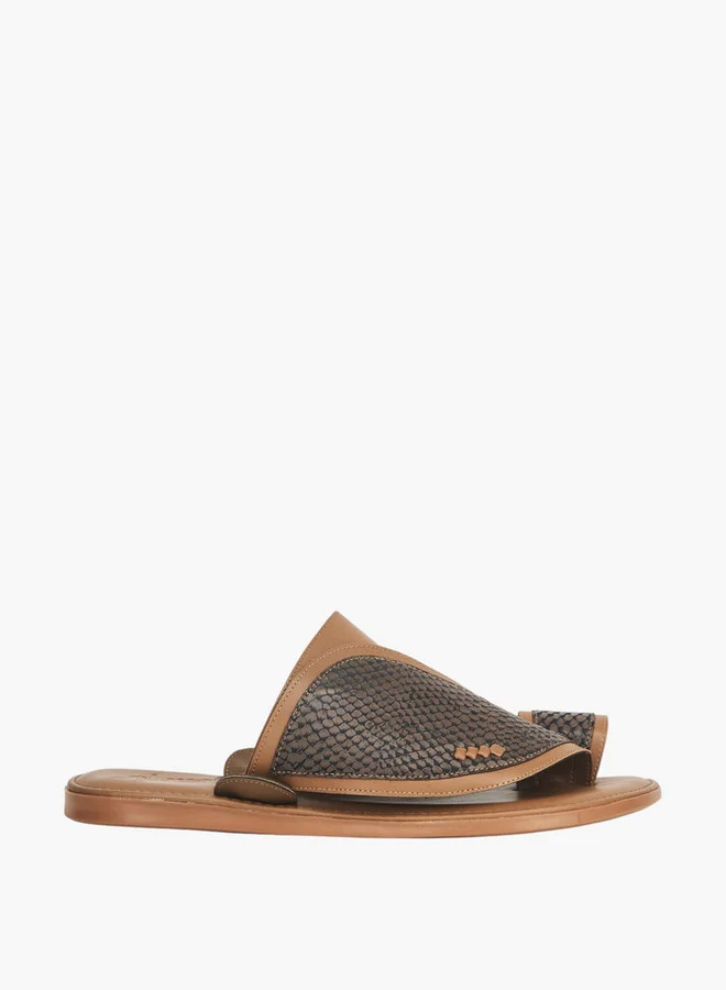 الواحة Men's Arabic Sandals with Toe Loop - Ramadan Collection