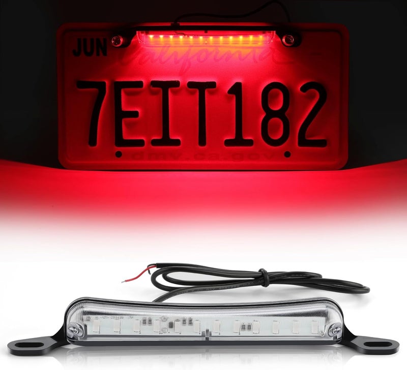 LivTee Red LED License Plate Light - Image 1