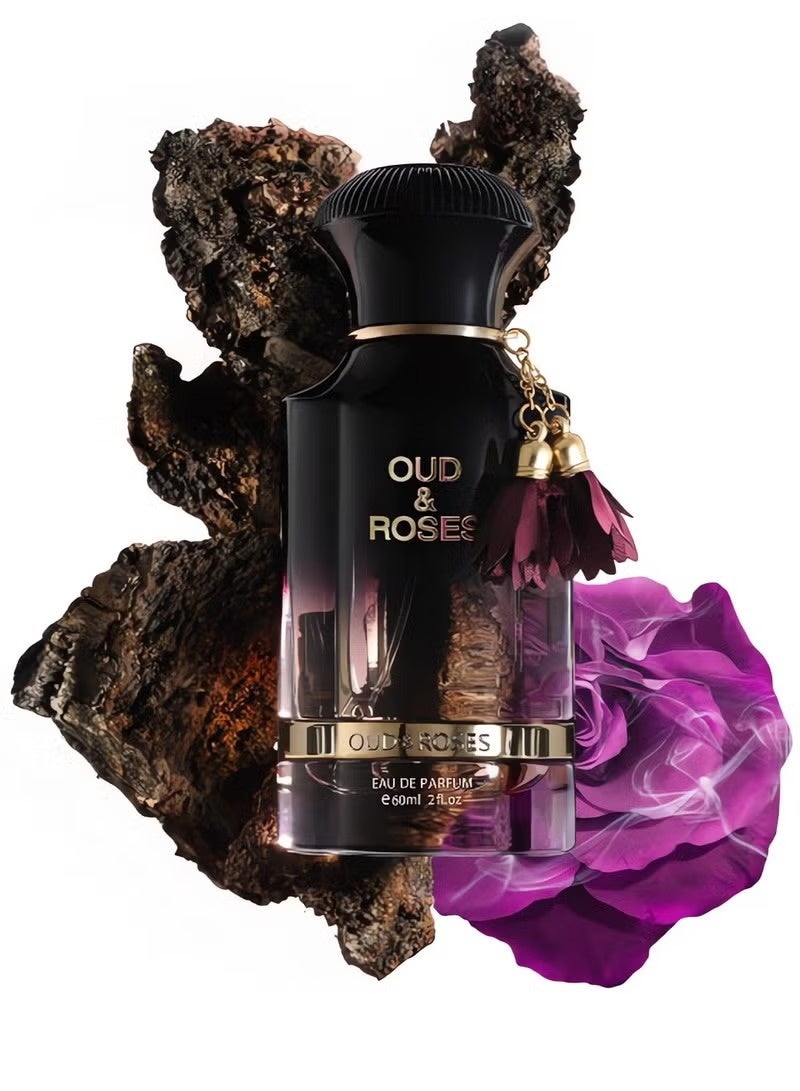 أحمد المغربي عطر العود والورد 60 مل - Image 2