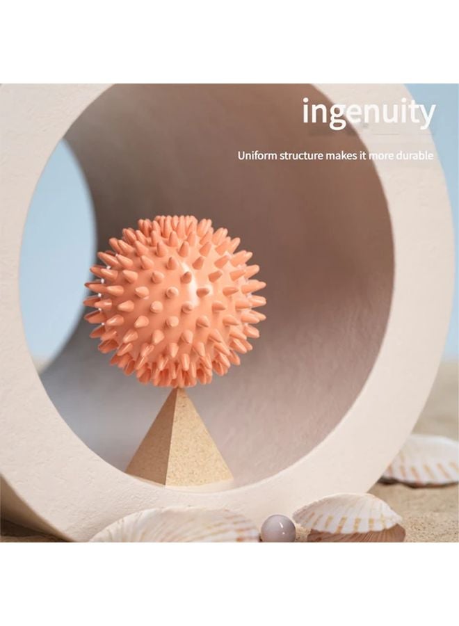 كرة فاشيا برتقالية لتدليك الأنسجة العميقة والضغط على نقاط الطاقة في الكتف والرقبة والظهر والقدم - Image 2