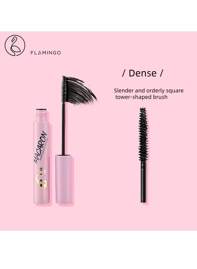 Flamingo Mascara with small brush head waterproof thick slender curling 7.5ML - Image 2