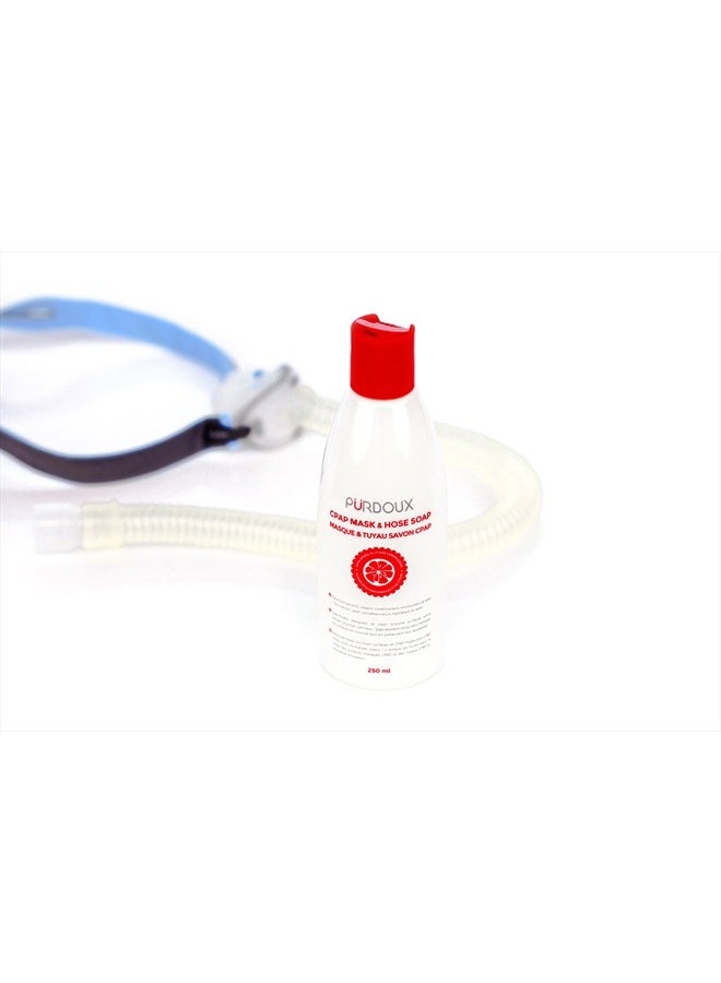 Purdoux CPAP Cleaning Soap for Hose and Mask (3 Bottle 250mL/8.04 oz pack) (Grapefruit-Lemon Scent) - Image 5