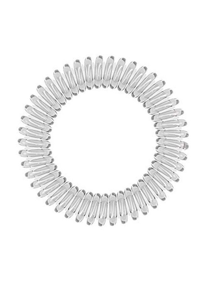 invisibobble Slim Traceless Spiral Ties Hair Rings 3Pieces Crystal Clear - Image 3