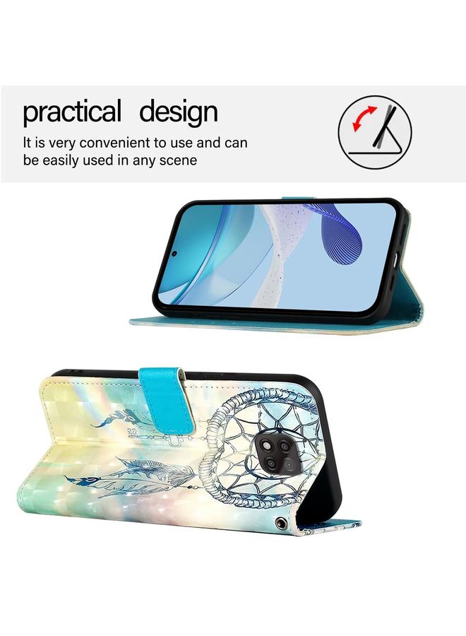 S-TOP Case For Motorola Moto G Power 2021 3D Painting Horizontal Flip Leather Phone Case - Image 3