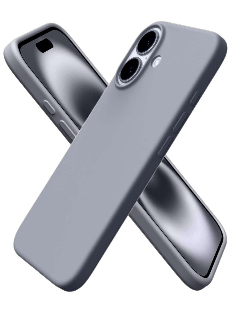 Jomo Store Liquid Silicone Case for iPhone 16 Plus 6.7-Inch – Soft Touch, Shockproof, Anti-Scratch Protective Phone Cover with Microfiber Lining – Full-Body Protection - Image 1