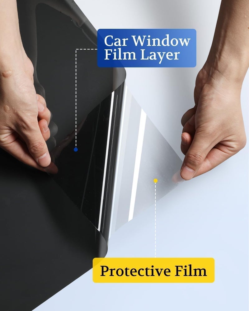 ARANA Nano Ceramic Car Window Tint Film 35% - 36" x 100FT, Heat & UV Blocking, Privacy Anti-Glare, Scratch & Explosion Proof - Image 3