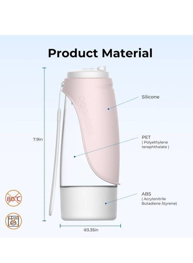 Dogness Water Bottle With Food Storage-Green 85x201H(mm) 220 g - Image 2