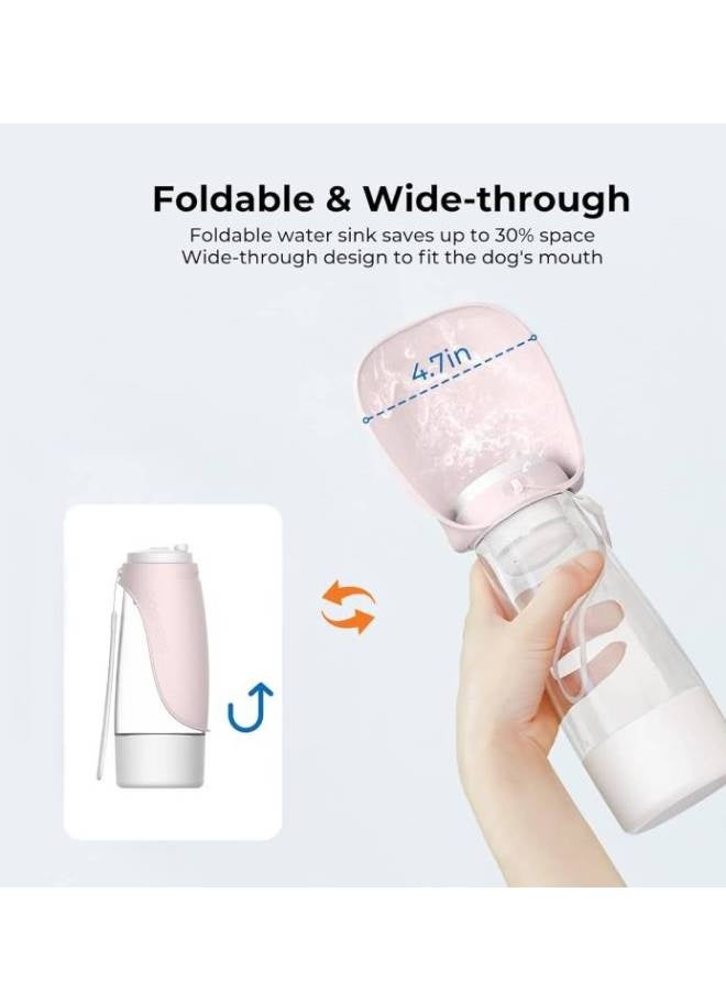 Dogness Water Bottle With Food Storage-Green 85x201H(mm) 220 g - Image 4