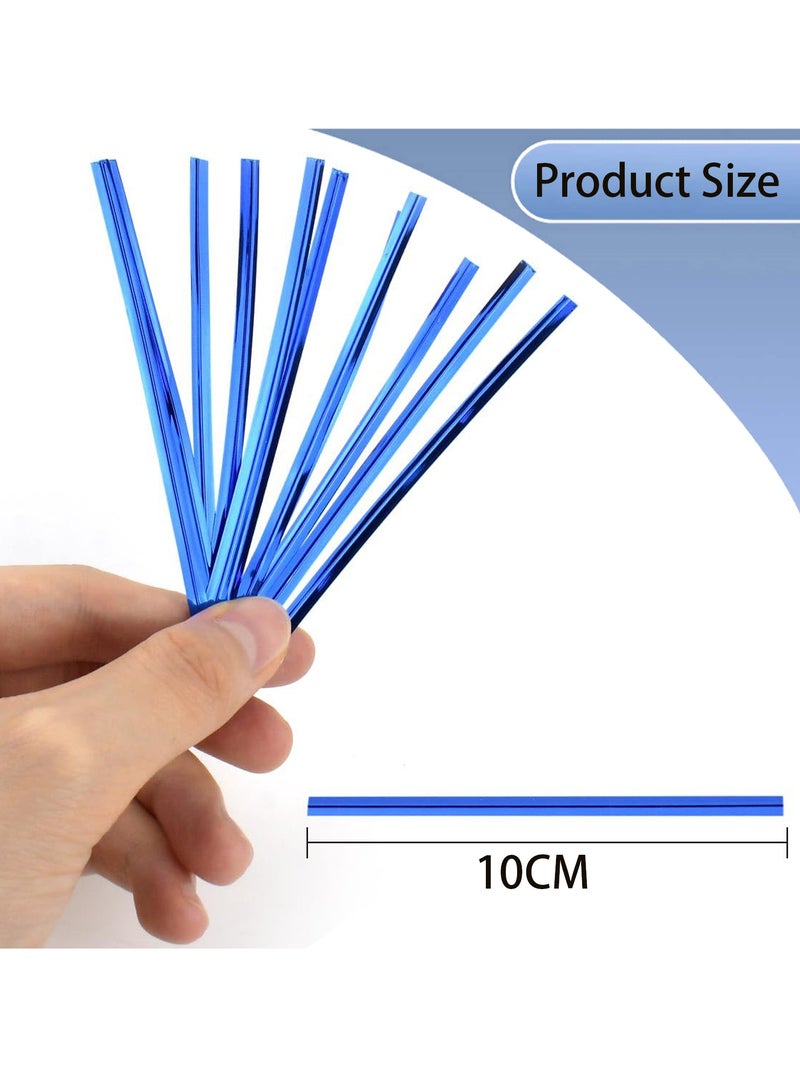 Metallic Twist Ties, 5600 Pieces, 7 Colours, Bread Ties for Bags, Gift Wrapping, Candy Bags - Image 2